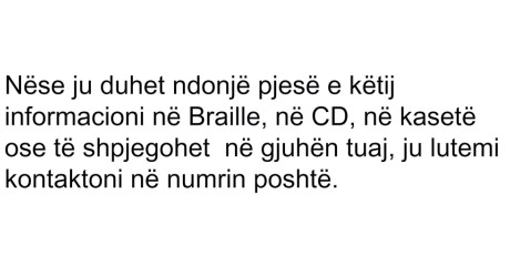 Translated in Albanian