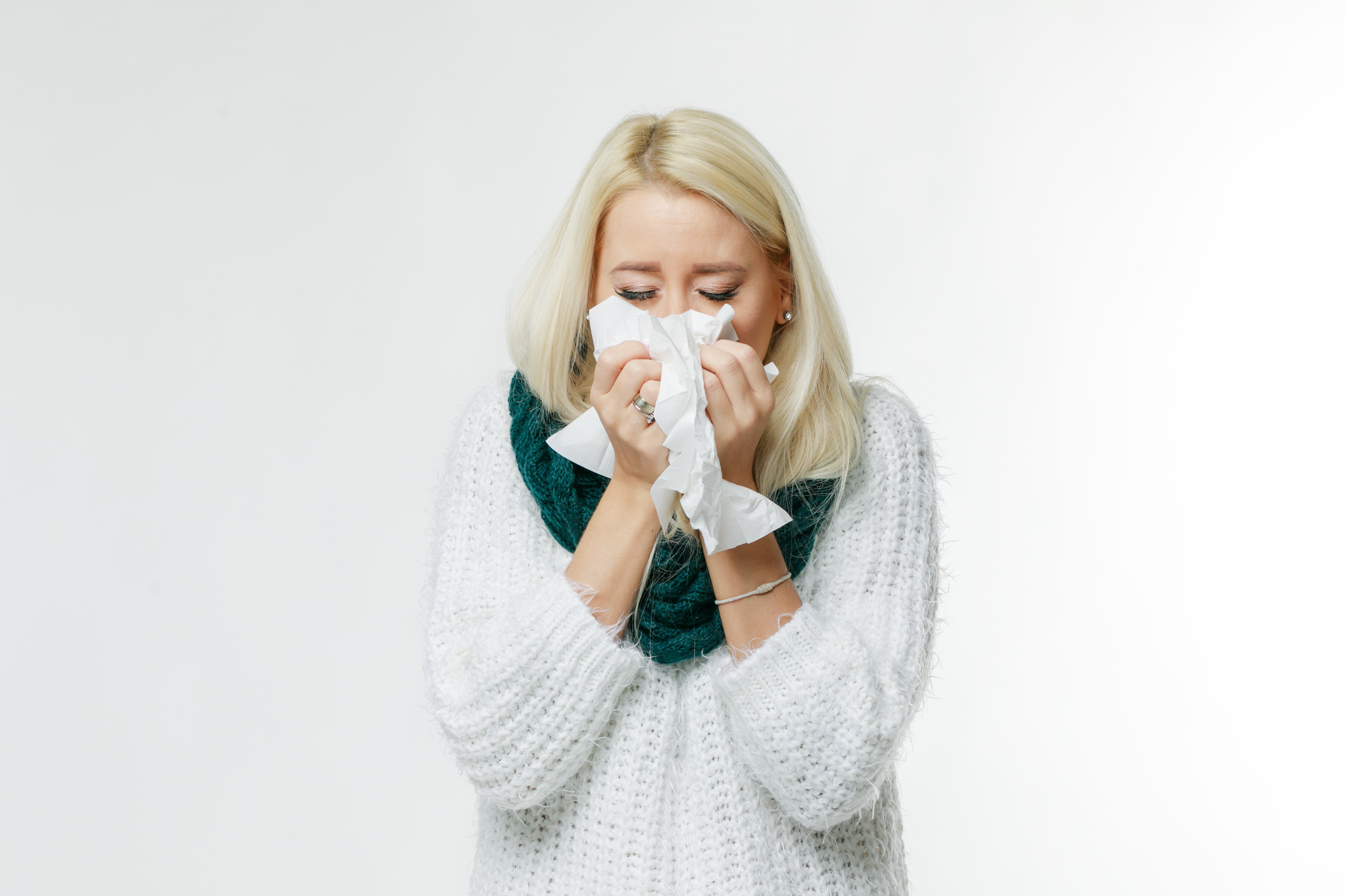Coughing woman original