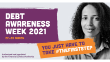 Debt awareness week listing